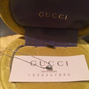 Gucci white gold Diamond Necklace